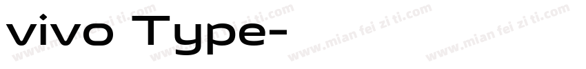 vivo Type字体转换